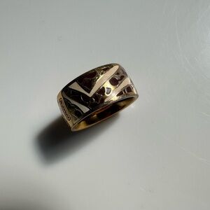 Gold Coach Ring